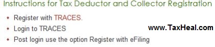 Tax Deductor registration 