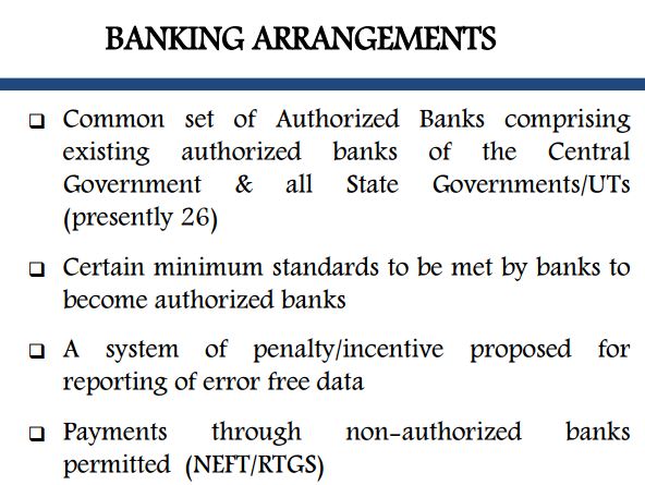 19.banking arrangements
