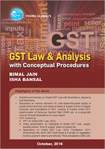 GST Law & Analysis with Conceptual Procedures (October 2016)
