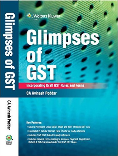 Glimpses of GST is a Handbook covering provisions under Model GST Law. It is not a commentary but a complete guide for the Tax professionals, Departmental officers, Industry professionals and as well as the beginners who are looking forward to know more about GST. The provisions under CGST, SGST and IGST Act are captured in a Tabular format and are extracted as Flow Charts for easy understanding. The Author have also made a comparison between the Old and the New Statute which helps to identify the carve outs and areas of focus.