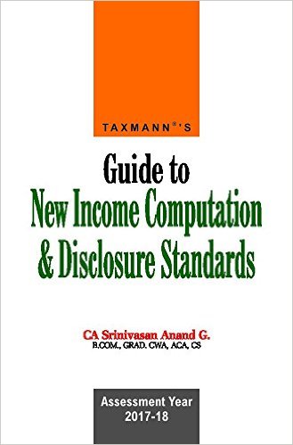 Book on ICDS Guide to New Income Computation & Disclosure Standards 