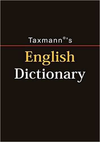 English Dictionary by Taxmann 